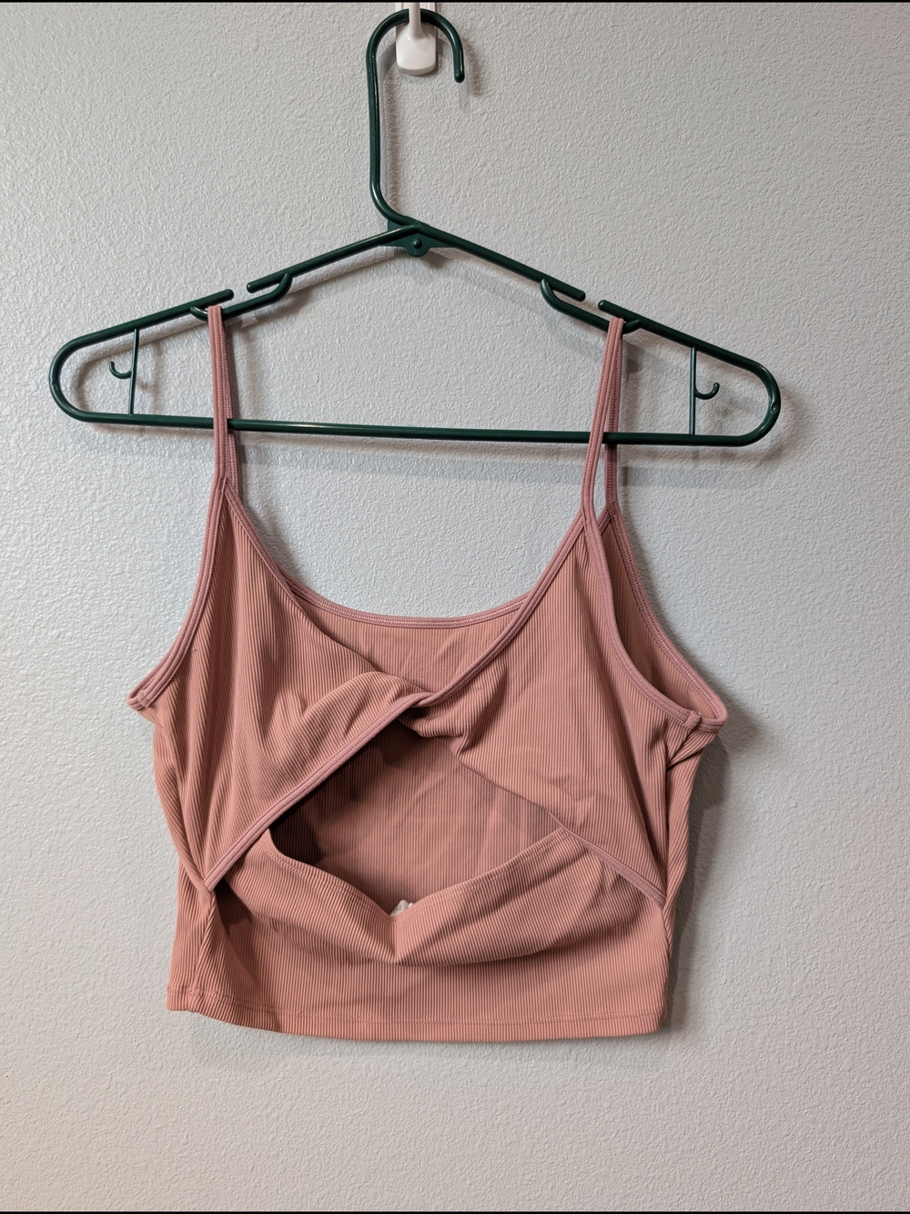 ATHLETA Ribbed Dusty Rose Top - Picture 4 of 5